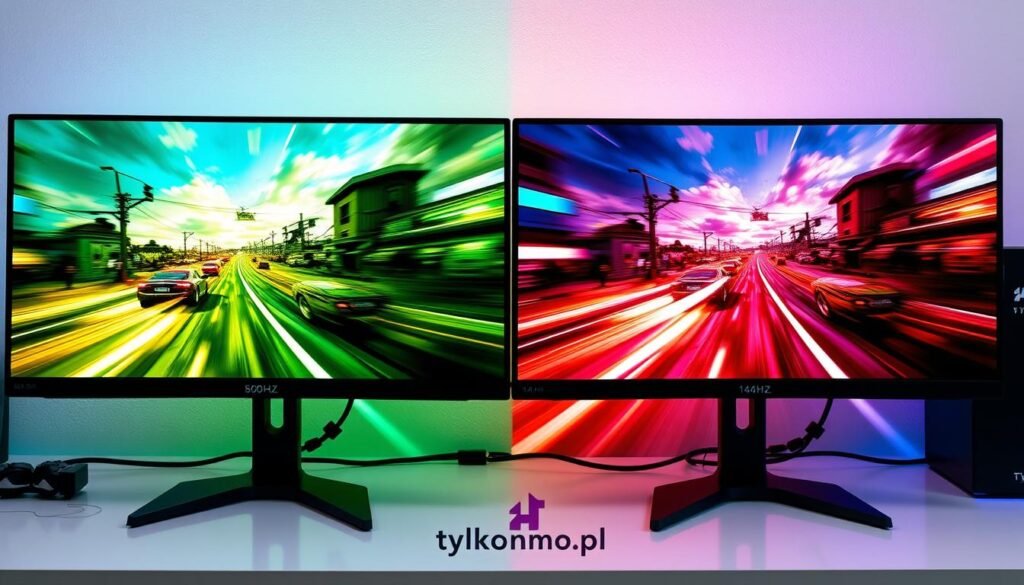 Różnice 60Hz vs 144Hz