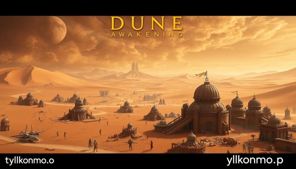 Dune Awakening MMO 2025 - frakcje i kooperacja