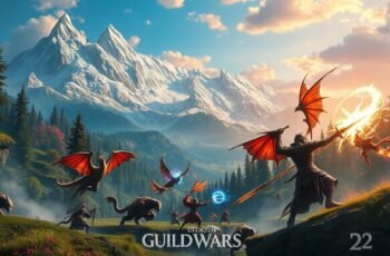 Jak Guild Wars 2 łączy dynamikę rozgrywki z zachwycającą grafiką?