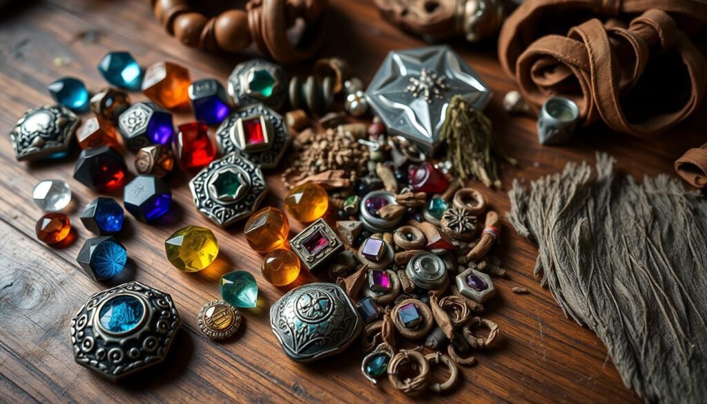 materiały do craftingu