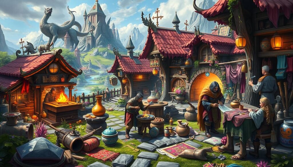 najlepsze gry MMO z systemami craftingu
