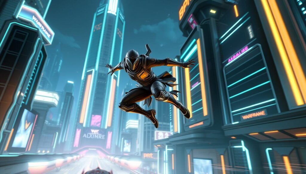 parkour w Warframe