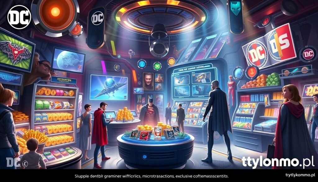 system monetizacji w DC Universe Online