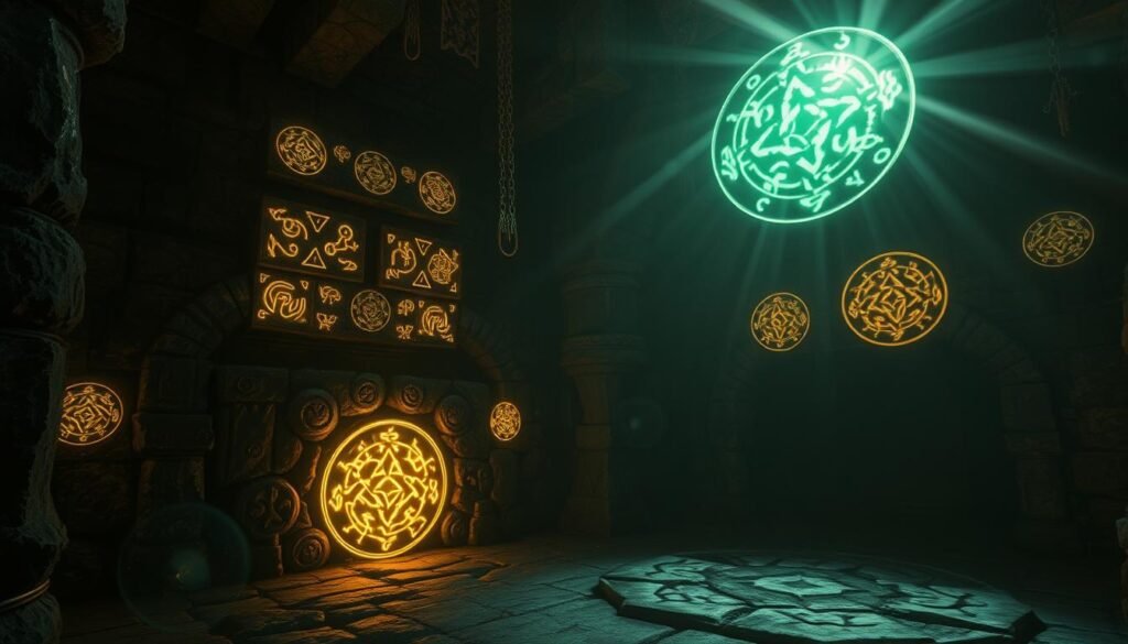 dynamiczne dungeon runy