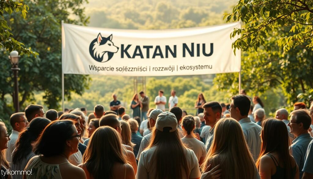 Wsparcie społeczności w Katana Inu