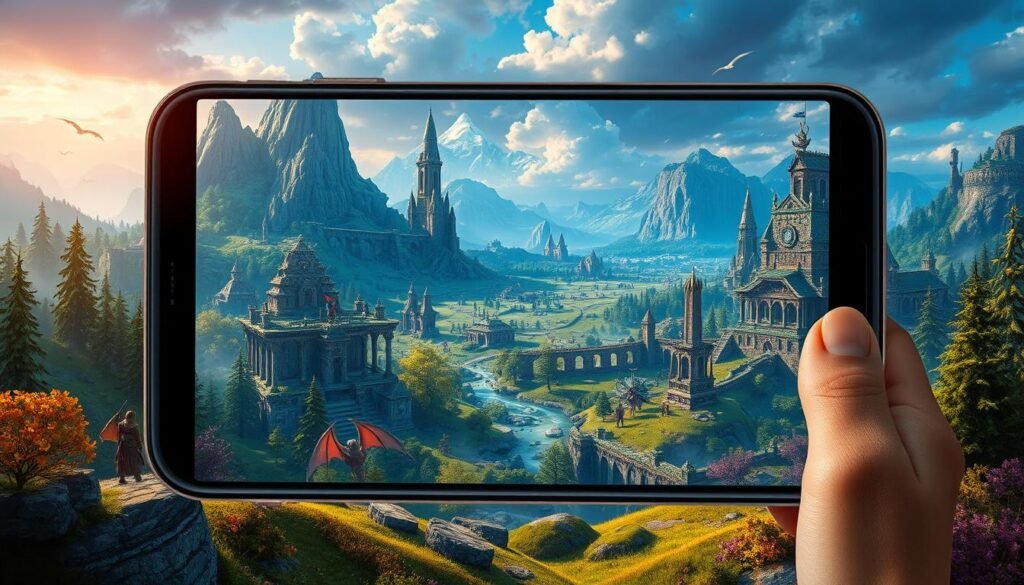rozbudowane mmorpg android