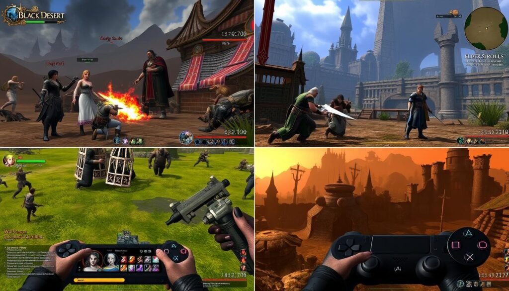 Różne style rozgrywki w MMO na konsolach - od PvP po crafting i eksplorację Różne style rozgrywki w MMO na konsolach - od PvP po crafting i eksplorację