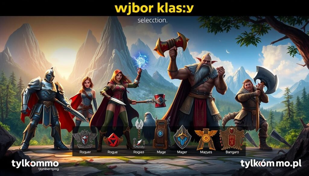 wybór klasy