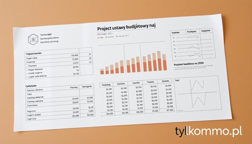 projekt budżetu