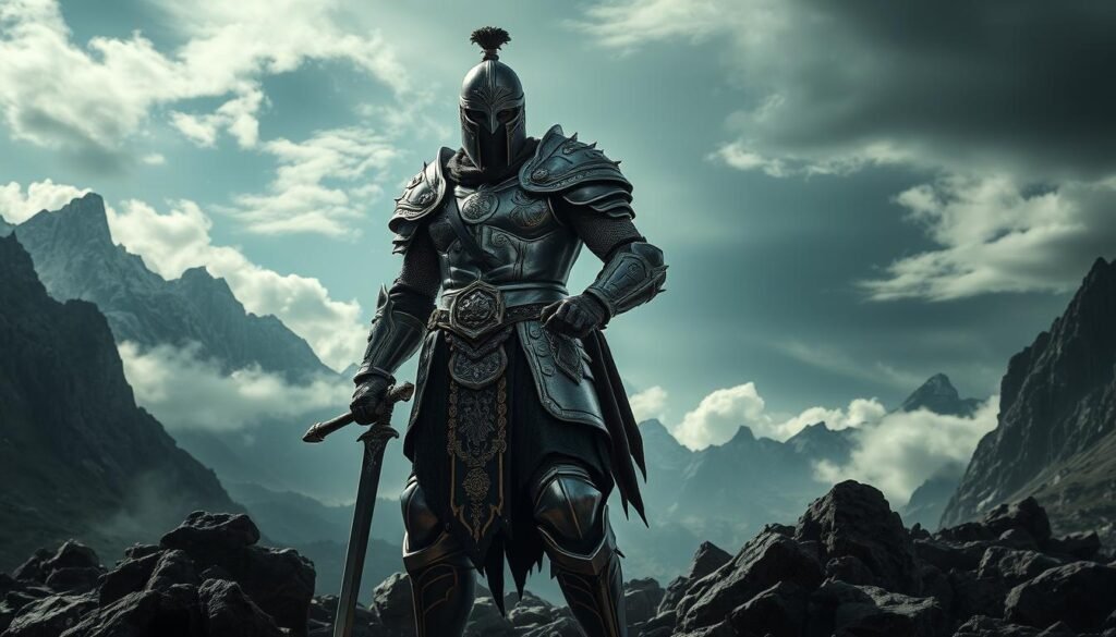 warrior pancerz tarcza world