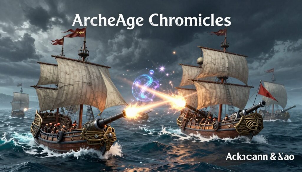 ArcheAge Chronicles - morska bitwa z 5 planowanych premier dużych MMO w 2026