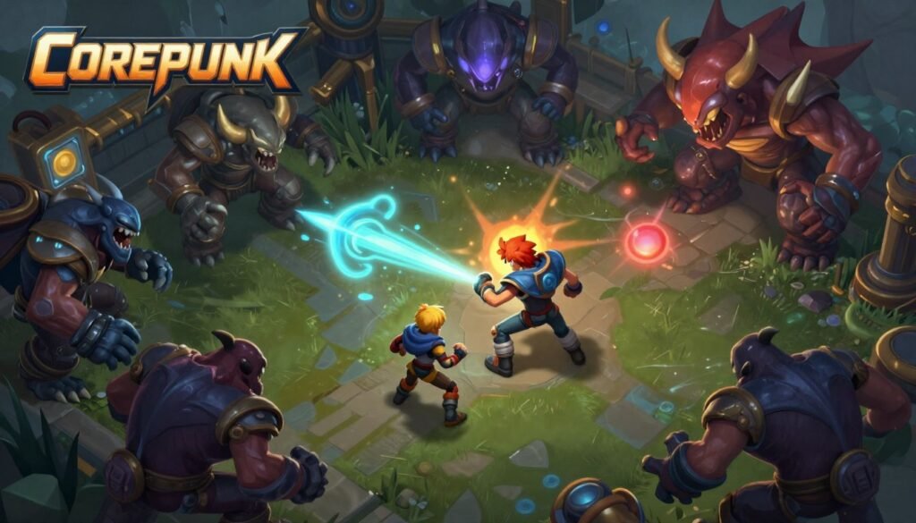 Corepunk - izometryczna walka z 5 planowanych premier dużych MMO w 2026
