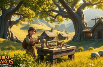 Curse of Aros na Androida: farm, crafting i handel – jak robić złoto na starcie